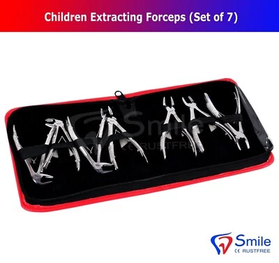 Pediatric Dental Extraction Forceps Pedo Forcep Forcipifor Children CE Shanzi UK