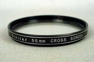 VIVITAR CROSS SCREEN FILTER 55MM - Picture 1 of 2