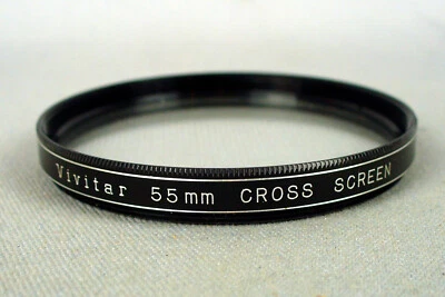 VIVITAR CROSS SCREEN FILTER 55MM - Image 1 of 2