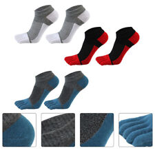  3 Pairs Cotton Male Toe Socks Men Thin Mens for Stocking Man Men's Stitching