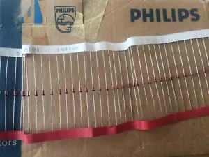 PHILIPS 1N4448 Diodo Estándar 100V 200Ma x 50 PIEZAS Z2927 - Imagen 1 de 2