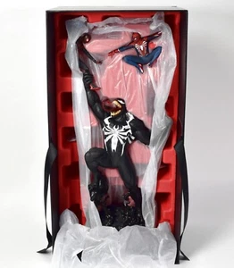Sony PS4 PS5,Spider-Man: Venom mit Peter Parker,Statue,Figur,Figure,43 cm,neu - Picture 1 of 6