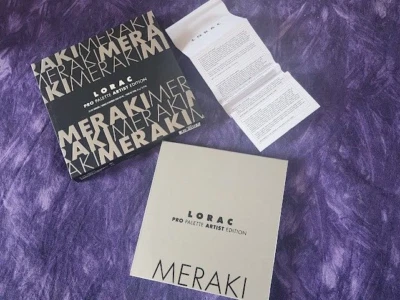 Lorac Pro Palette Artist Edition Meraki 25 Pan Pressed Powder Eyeshadow Shades - Image 1 of 4