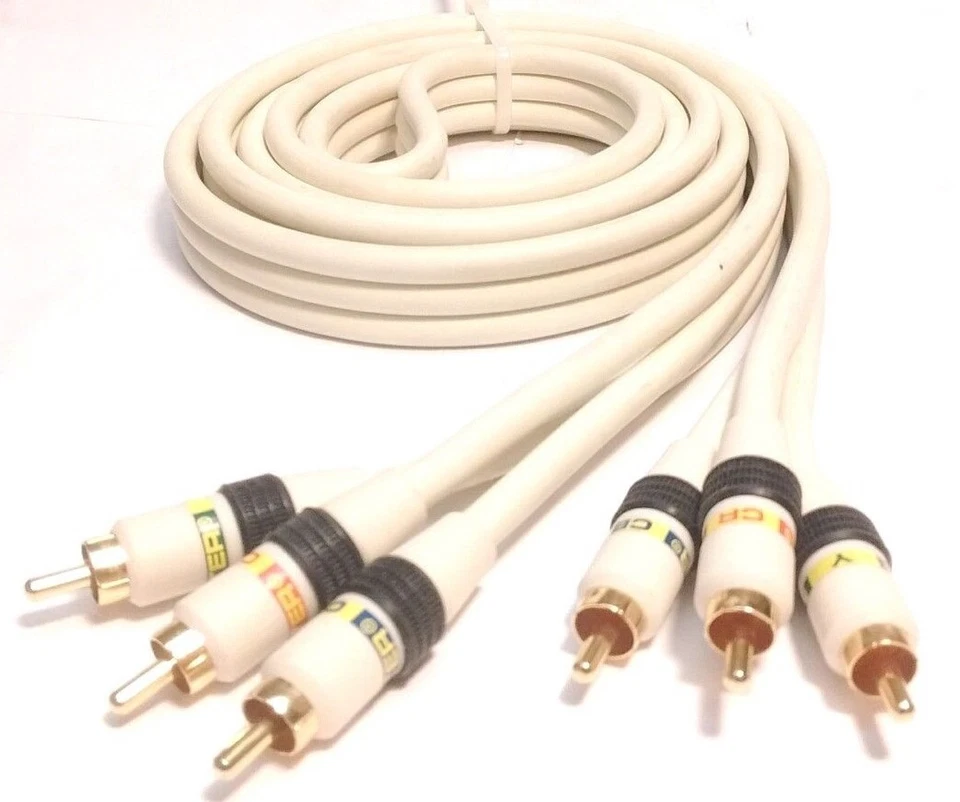 Monster Video MV1CV Cable Video Audio Adapter Component Interconnecting 3ft - Image 1 of 4