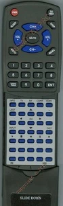 Replacement Remote for VIZIO M190MV, VM230XVT, M260MV, VR9, E320ME - Picture 1 of 1