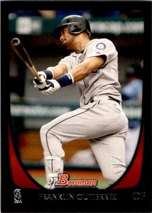 2011 Bowman Franklin Gutierrez Seattle Mariners #124 - Picture 1 of 2