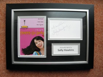 Lovely Professionally Framed Sally Hawkins Signed Happy Go Lucky Picture & COA - image 1 of 4