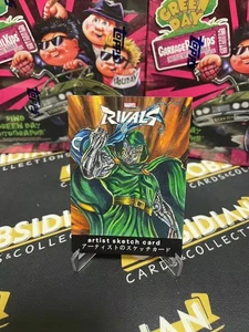 2025 Rivals Japan Studio MARVEL Doctor Doom AP Sketch Card 1/1 - Picture 1 of 2