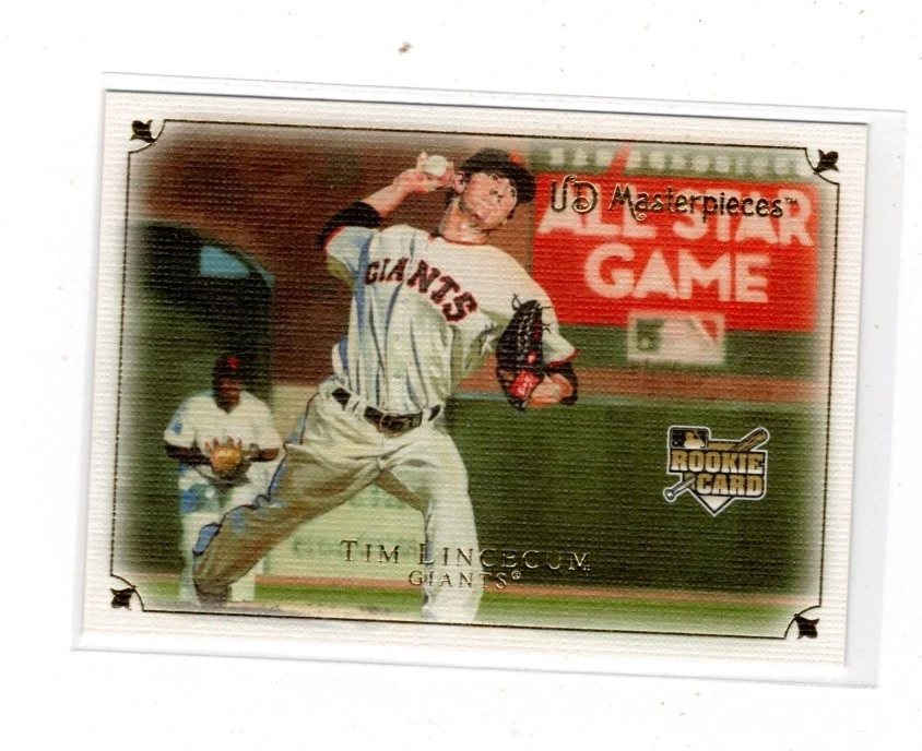 2007 UD Masterpieces - Tim Lincecum #82 for sale | eBay