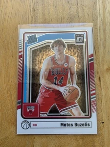 MATAS BUZELIS 2024 DONRUSS OPTIC RATED ROOKIE (RC) - BULLS - Picture 1 of 2