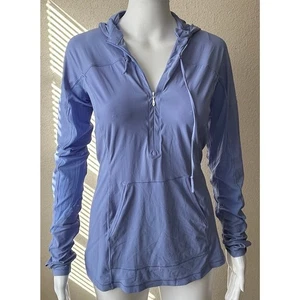 Lululemon | Women's Blue Run in the Sun Lightweight Pullover Hoodie | Small - Picture 1 of 2