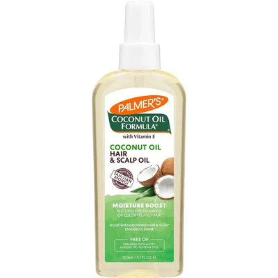 Palmers Coconut Oil Moisture Boost Hair and Scalp Oil Unisex 5.1 oz - Image 1 of 4