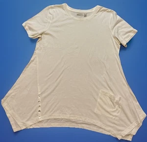 💙LOGO Lori Goldstein asymmetrische Tunika Gr. L (L) - Bild 1 von 11