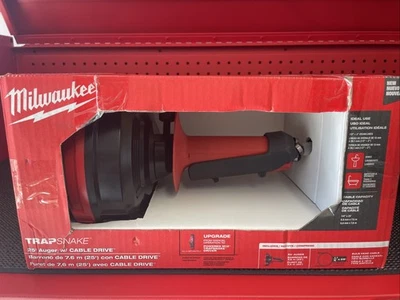 Milwaukee Tool 49-16-2573 Trapsnake 25 Ft. Auger With Cable Drive Drain Cleaner - Image 1 of 4