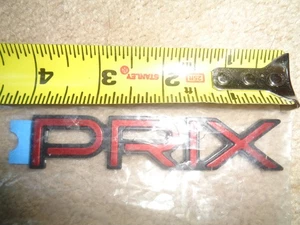 1995 1996 PONTIAC GRAND "PRIX" FRT DOOR EMBLEM / NAME PLATE NEW OEM GM 10254131 - Picture 1 of 2