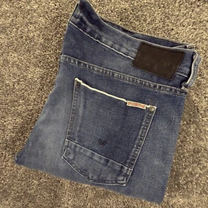 Hudson Byron Selvage Denim Blue Jeans USA Made Men’s 34x34 Selvedge Whiskering - Picture 1 of 18