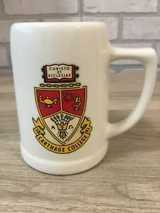 Vintage KARTHAGO COLLEGE ""Christo Et Ecclesiae"" Keramikbecher - Bild 1 von 8