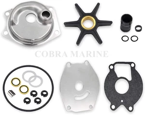 Water Pump Kit for Mercury Mariner 8 9.9 13.5 15 18 20 25 HP Outboard 46-99157T2 - Picture 1 of 3