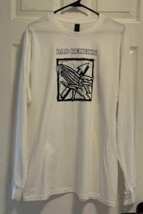 Nueva Camisa Manga Larga Punk Bad Religion Against the Grain Blanca Talla S M L XL - Imagen 1 de 8