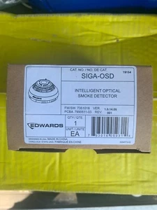 EDWARDS EST SIGA-OSD INTELLIGENTER OPTISCHER RAUCHMELDER NEU IM KARTON!! - Bild 1 von 2