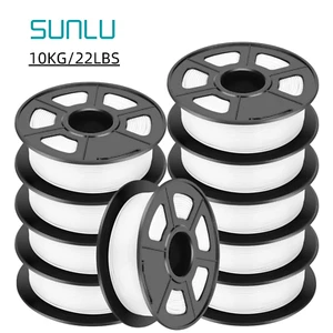 Material de impresora 3D blanco SUNLU PLA+ filamento cuidadosamente enrollado 1 kg/2,2 lbs carrete - Imagen 1 de 14