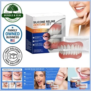 Silicone Reline Denture Kit Soft Fit for Men Women Comfortable Securewear - Picture 1 of 9