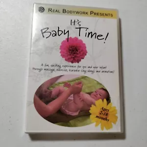 It's Baby Time Dvd infants 2- 18 months exercise massage sing along a animation - Picture 1 of 2