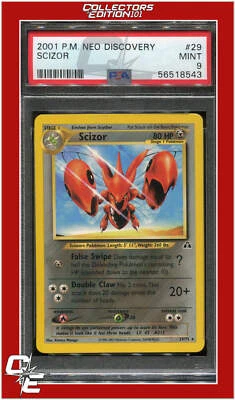 Neo Discovery 29 Scizor PSA 9 - Image 1 of 2