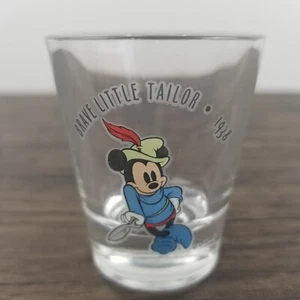 Walt Disney Mickey Mouse “Brave Little Tailor” 1938 Shot Glass Bar Collectible - Picture 1 of 8