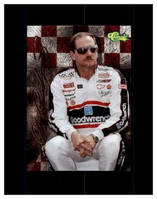 NASCAR DALE EARNHARDT 1995 CLASSIC FINISH LINE INSERT #DE2 - Image 1 of 2