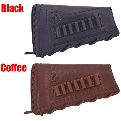 WAYNE'S DOG 皮革枪 Buttstock 枪套袖袖口 .22 .357 .308 12GA — 第 1/4 张图片
