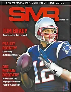 TOM BRADY - NFL NEW ENGLAND PATRIOTS - PSA SMR MAGAZINE - NOV 2019 - BRAND NEW - Picture 1 of 2