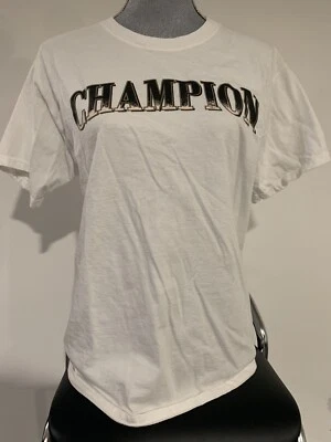 Champion women’s white activewear  Short Sleeve T-shirt size M - Image 1 of 4