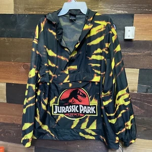 Jurassic Park 30 Year Anniversary Panel Split Hoodie Rare Size M($98) Dumbgood - Picture 1 of 7