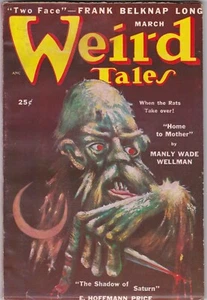Weird Tales Pulp Magazine March 1950 Frank Belknap Long ALL NEW STORIES!!! - Picture 1 of 2