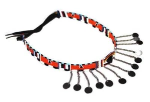 Massai Perlen Afrikanischer Stamm Ethno Halsreif Halskette - Handarbeit in Kenia 03 - Bild 1 von 3