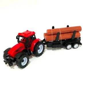 Kids Tractor Car with Bucket Trailer Truck Farm Machinery Combination Toys gifts - Picture 1 of 4