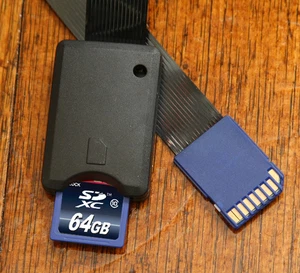 SD card to SD Card Extension Extender Cable Log Logging Data Car ECU Vehicle GPS - Picture 1 of 1