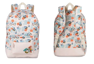 Disney Store NIP - Donald Duck And Nephews Full Sized Backpack - Tropical Print - Picture 1 of 3