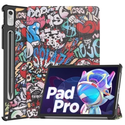 Ultra Slim PU Leather Tri-Fold Smart Flip Case For Lenovo Pad Pro 11.2 "(2022) - Image 1 of 4