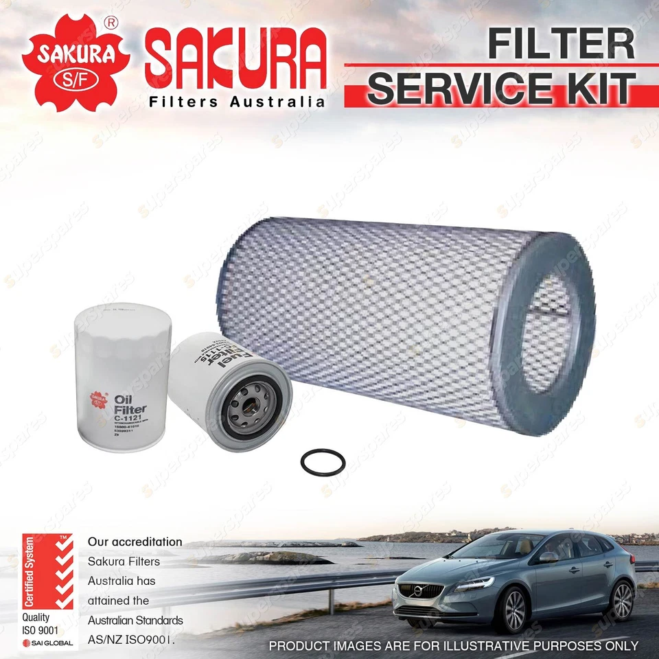 Oil Air Fuel Filter Kit for Toyota Hilux LN40 LN56 LN65 LN85 86 LN106 107 LN111 - image 1 of 2