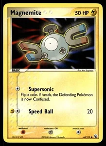 Magnemite #68/112 FireRed & LeafGreen Pokemon Near Mint or Better - Picture 1 of 2