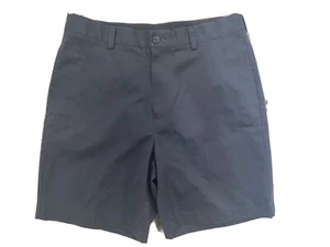 LL Bean Shorts Herren Größe 33 dunkelblau natürliche Passform Chino Wandern Freizeit Khakis - Bild 1 von 4
