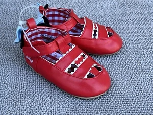 Disney Store Red Minie Mouse Dress Up Baby Shoes Size 12-18 Months F49 - Picture 1 of 7