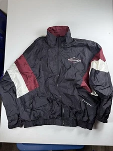 Vintage 90s South Carolina Gamecocks Jacket Mens 2XL Red Windbreaker Champion - Picture 1 of 5