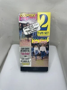 Learn Country Line Dancing VHS Achy Breaky Tush Push Electric Slide - Picture 1 of 3