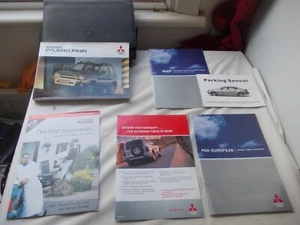 MITSUBISHI PAJERO PININ MODELS OWNERS HANDBOOK PACK 2004 YEAR CAR - Picture 1 of 1