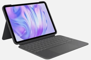 Logitech Combo Touch YU0084 für iPad Pro 11 Zoll (M4) (2024) beleuchteter Tastat - Bild 1 von 9