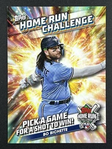 BO BICHETTE 2024 Topps Home Run Challenge #HRC-28 Toronto Blue Jays - Picture 1 of 2
