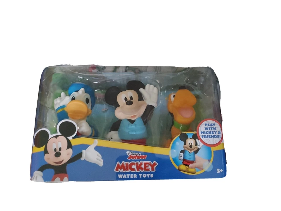 Disney Junior Mickey Mouse 3-pack Bath Water Toys 3